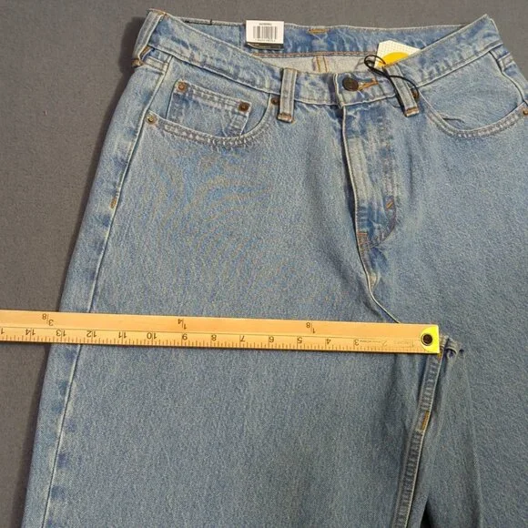 Levi's Jeans Men's 28x34 Blue Super Baggy Denim Cordura Drawstrings Retro NWT Jeans